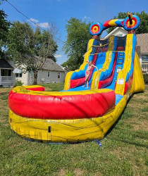 Target waterslide/pool for Adults and Kids