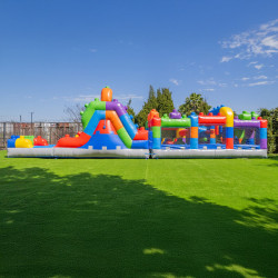 1 1743966749 Lego Obstacle course bounce house waterslide/pool Kids/Adult