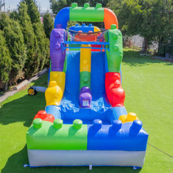 2 1743966311 Lego Obstacle course bounce house waterslide/pool Kids/Adult
