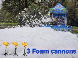 Classic White Extreme Foam Party 3 cannons per hour 50-80 people Classic White Extreme Foam Party 3 cannons per hour 50-80 people